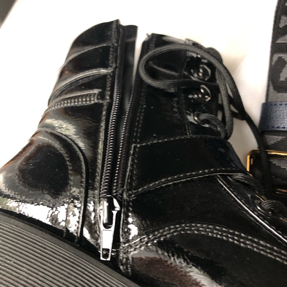 G by Guess Black Ankle Boots - Picture 2 of 4